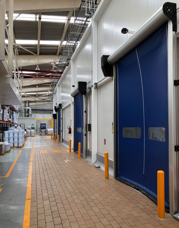 Schelllauftor im Innennbereich